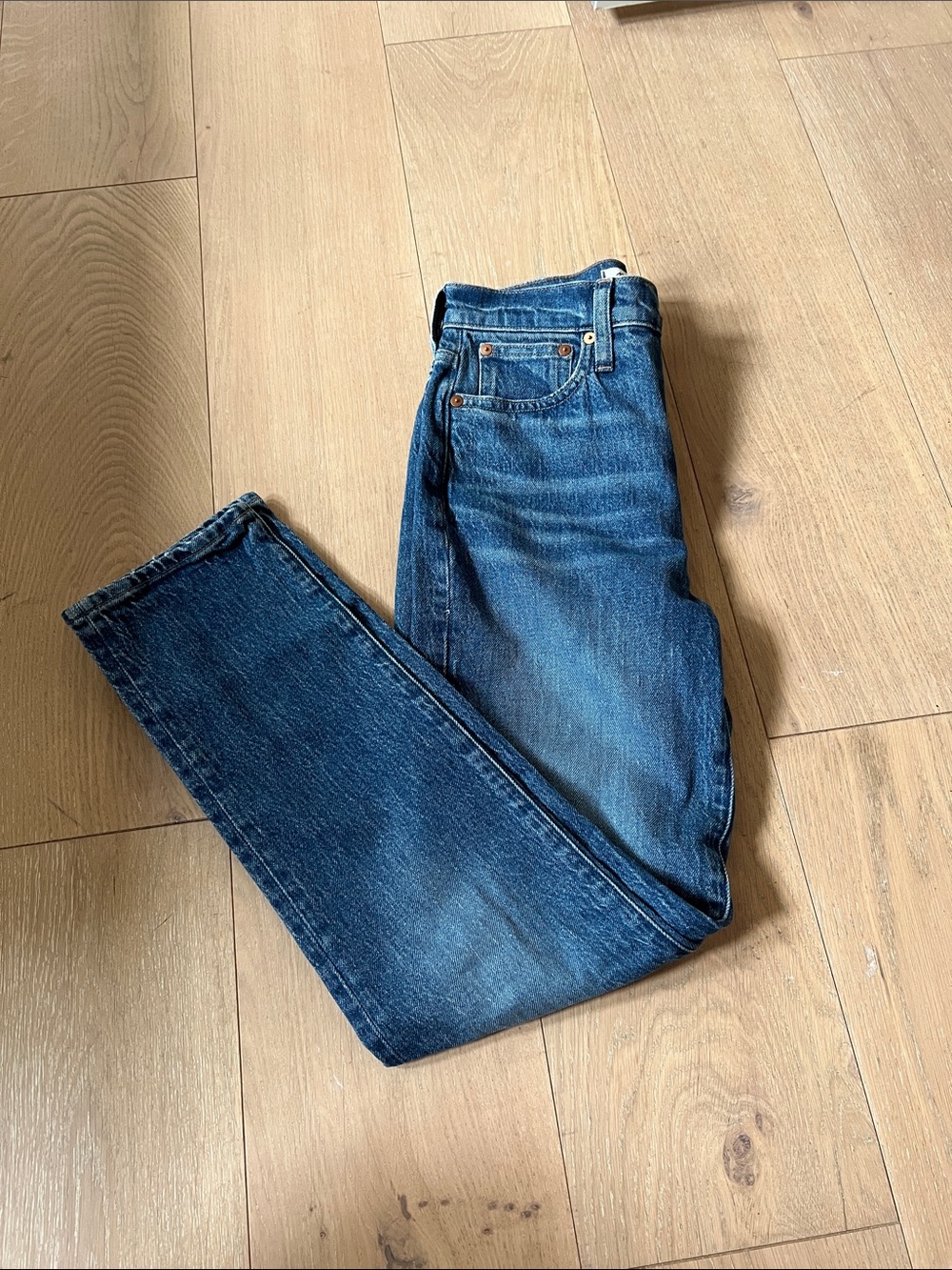 Madewell Women's high rise perfect vintage straight jeans “cigarette style”